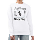 Chicago White Sox G-III 4Her by Carl Banks Women's Collage Team Graphic Fleece Pullover Hoodie Online