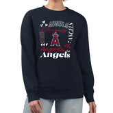 Los Angeles Angels G-III 4Her by Carl Banks Women's Collage Team Graphic Fleece Pullover Hoodie Online