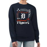 Detroit Tigers G-III 4Her by Carl Banks Women's Collage Team Graphic Fleece Pullover Hoodie Near Me