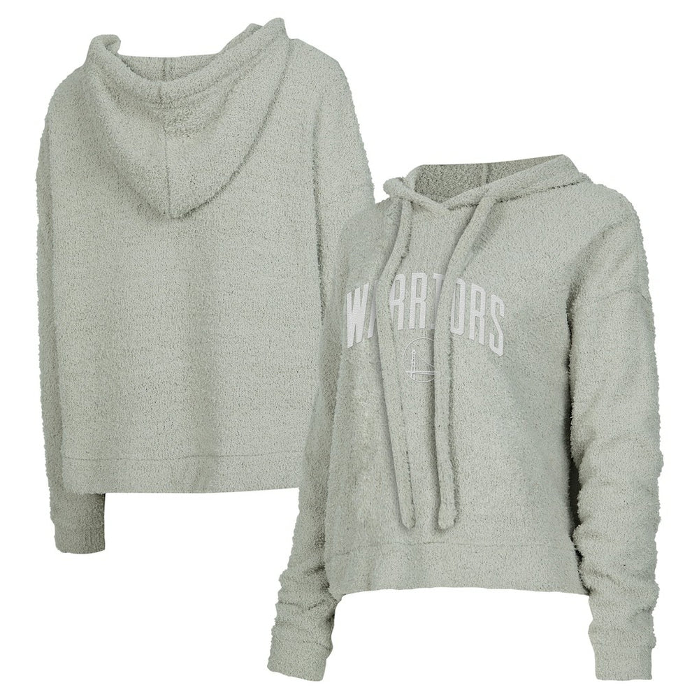 NBA - Golden State Warriors Concepts Sport Women's Ventura Comfy Pullover Hoodie - Gray