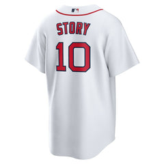 Trevor Story Boston Red Sox Nike Home Replica Jersey Clearance