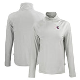 California Angels Cutter & Buck Women's Cooperstown Collection Coastline Epic Comfort Eco Recycled Funnel Neck Raglan Pullover Top discount