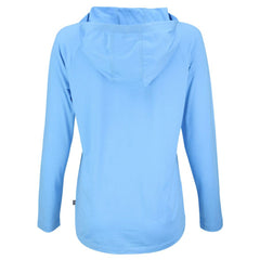 Chicago Cubs Cutter & Buck Women's City Connect Coastline Epic Comfort Eco Recycled Hoodie Raglan Long Sleeve T-Shirt for sale
