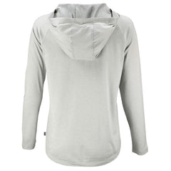 Cincinnati Reds Cutter & Buck Women's Cooperstown Collection Coastline Epic Comfort Eco Recycled Hoodie Raglan Long Sleeve T-Shirt Lifestyle