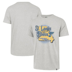 St. Louis Blues - '47 Regional Localized Franklin T-Shirt Gray