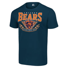 Chicago Bears Starter 80s Inspired Team Logo T-Shirt Navy - NFL