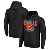 Cincinnati Bengals Starter ‘80s Inspired Pullover Hoodie Black - NFL