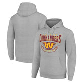 Washington Commanders Starter ‘80s Inspired Pullover Hoodie Heather Gray - NFL