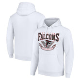 Atlanta Falcons Starter ‘80s Inspired Pullover Hoodie White - NFL