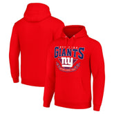 New York Giants Starter ‘80s Inspired Pullover Hoodie Red - NFL