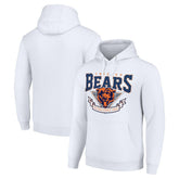 Chicago Bears Starter ‘80s Inspired Pullover Hoodie White - NFL