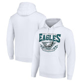Philadelphia Eagles Starter ‘80s Inspired Pullover Hoodie White - NFL