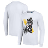 Pittsburgh Steelers Starter Player X Logo Graphic Long Sleeve T-Shirt White - NFL