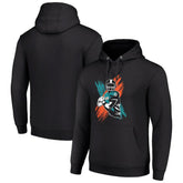 Miami Dolphins Starter Player X Fleece Pullover Hoodie Black - NFL