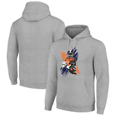 Chicago Bears Starter Player X Fleece Pullover Hoodie Heather Gray - NFL