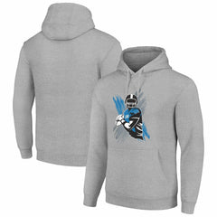 Detroit Lions Starter Player X Fleece Pullover Hoodie Heather Gray - NFL