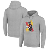 Kansas City Chiefs Starter Player X Fleece Pullover Hoodie Heather Gray - NFL