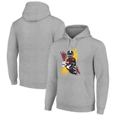 Washington Commanders Starter Player X Fleece Pullover Hoodie Heather Gray - NFL