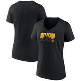 Pittsburgh Pirates Fanatics Women's Yinz Ready V-Neck T-Shirt Sale