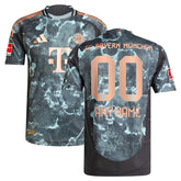 Adidas Bayern Munich 2024/25 Away Custom Jerseys - Black