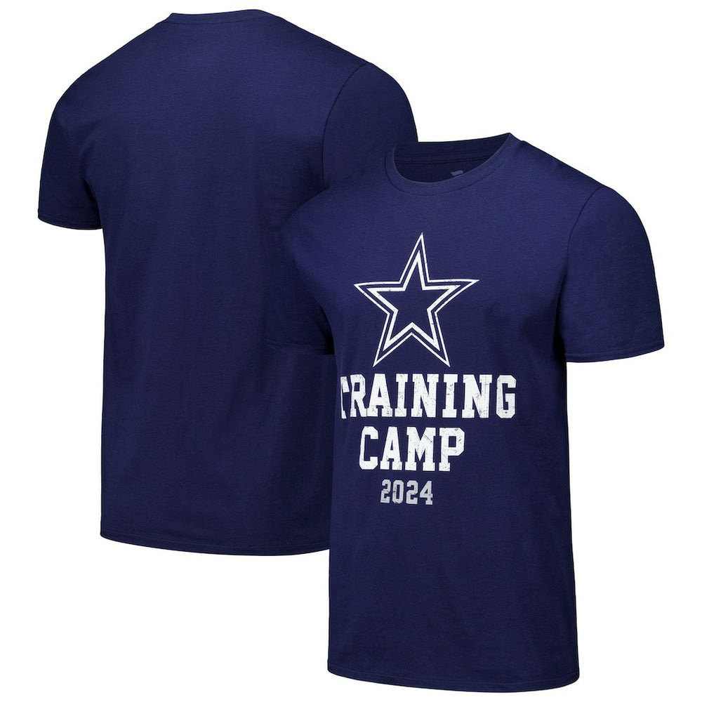Dallas Cowboys 2024 Training Camp T-Shirt Navy - NFL