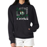 NBA - Boston Celtics G-III 4Her by Carl Banks Women's Team Collage Graphic Fleece Pullover Hoodie - Black