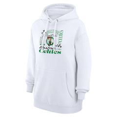 NBA - Boston Celtics G-III 4Her by Carl Banks Women's Team Collage Graphic Fleece Pullover Hoodie - White