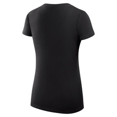 NBA - Oklahoma City Thunder G-III 4Her by Carl Banks Women's Super-Slim Fit Lightweight Team Name Collage Graphic V-Neck T-Shirt - Black