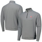 Cincinnati Reds Peter Millar Perth Sugar Stripe Performance Quarter-Zip Top Online