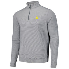 San Diego Padres Peter Millar Perth Sugar Stripe Performance Quarter-Zip Top Sale