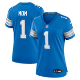 Number 1 Mom Detroit Lions Game Jersey Blue - Nike