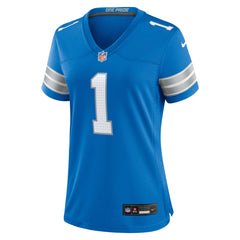 Number 1 Mom Detroit Lions Game Jersey Blue - Nike