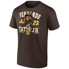 Fernando Tatis Jr. San Diego Padres Fanatics Hometown Caricature T-Shirt On Sale