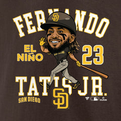 Fernando Tatis Jr. San Diego Padres Fanatics Hometown Caricature T-Shirt On Sale
