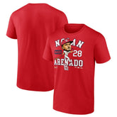 Nolan Arenado St. Louis Cardinals Fanatics Hometown Caricature T-Shirt Lifestyle