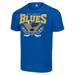 St. Louis Blues - Starter Team Logo Graphic T-Shirt Blue