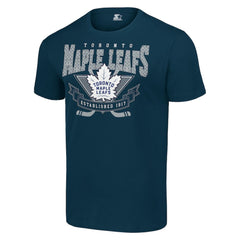 Toronto Maple Leafs - Starter Team Logo Graphic T-Shirt Navy
