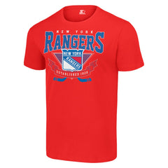 New York Rangers Starter Team Logo Graphic T-Shirt Red