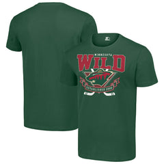 Minnesota Wild - Starter Team Logo Graphic T-Shirt Green