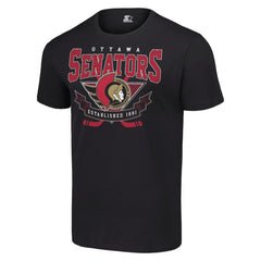 Ottawa Senators - Starter Team Logo Graphic T-Shirt Black