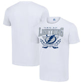 Tampa Bay Lightning - Starter Team Logo Graphic T-Shirt White