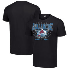 Colorado Avalanche - Starter Team Logo Graphic T-Shirt Black