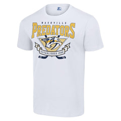 Nashville Predators - Starter Team Logo Graphic T-Shirt White