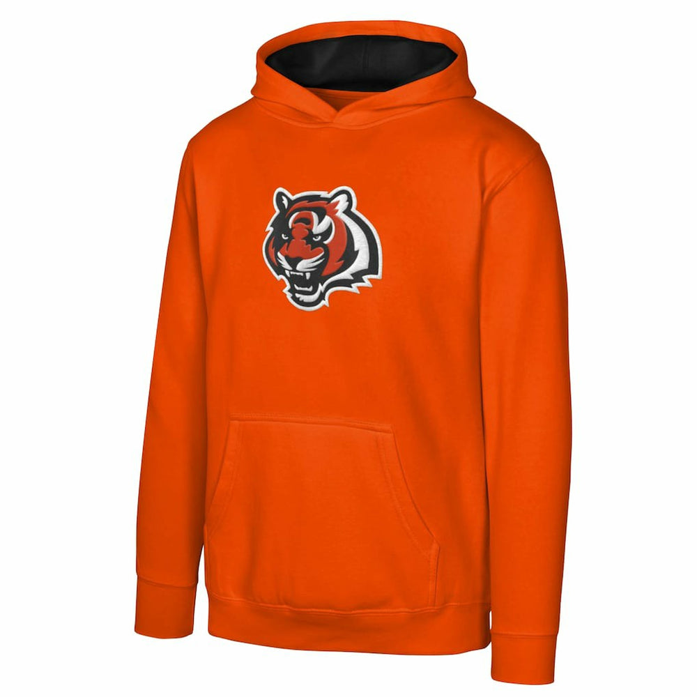 Cincinnati Bengals Youth Prime Pullover Hoodie Orange - NFL