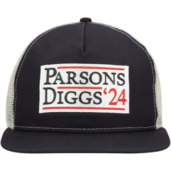 Dallas Cowboys New Era Election Trucker Golfer Snapback Hat Navy/Natural - NFL