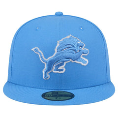 Detroit Lions New Era Omaha 59FIFTY Fitted Hat Blue - NFL