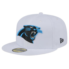Carolina Panthers New Era Omaha 59FIFTY Fitted Hat White - NFL