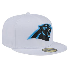 Carolina Panthers New Era Omaha 59FIFTY Fitted Hat White - NFL