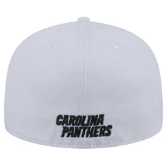 Carolina Panthers New Era Omaha 59FIFTY Fitted Hat White - NFL