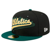 Athletics New Era Shadow Stitch 59FIFTY Fitted Hat Sale